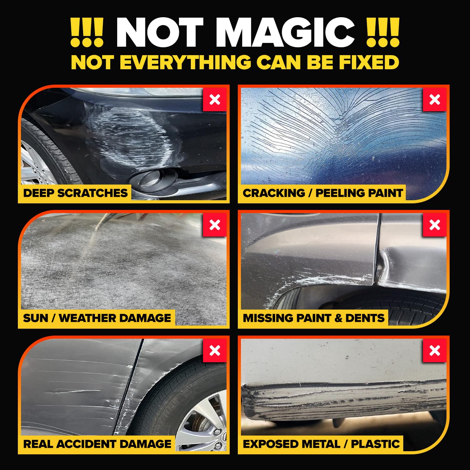 Car Scratch Remover 99.9% Results - 100 Gram