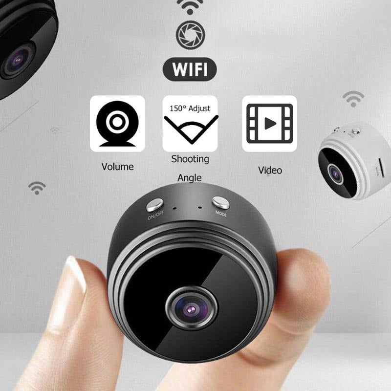 A9 Mini Wifi Camera 1080P - Home Security, Night Vision, Motion Detection
