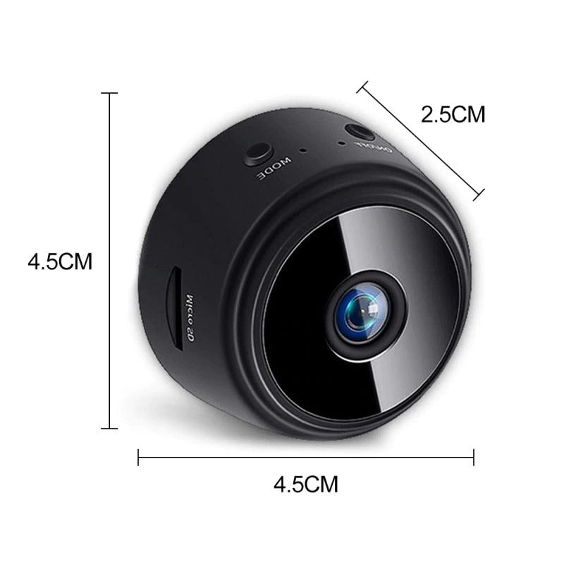 A9 Mini Wifi Camera 1080P - Home Security, Night Vision, Motion Detection