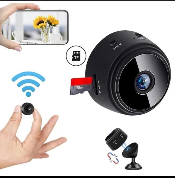 A9 Mini Wifi Camera 1080P - Home Security, Night Vision, Motion Detection