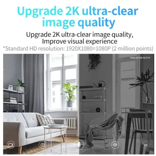A9 Mini Wifi Camera 1080P - Home Security, Night Vision, Motion Detection