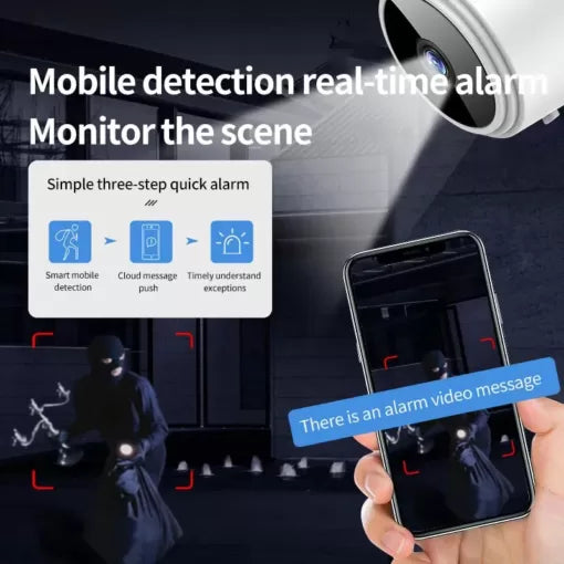 A9 Mini Wifi Camera 1080P - Home Security, Night Vision, Motion Detection